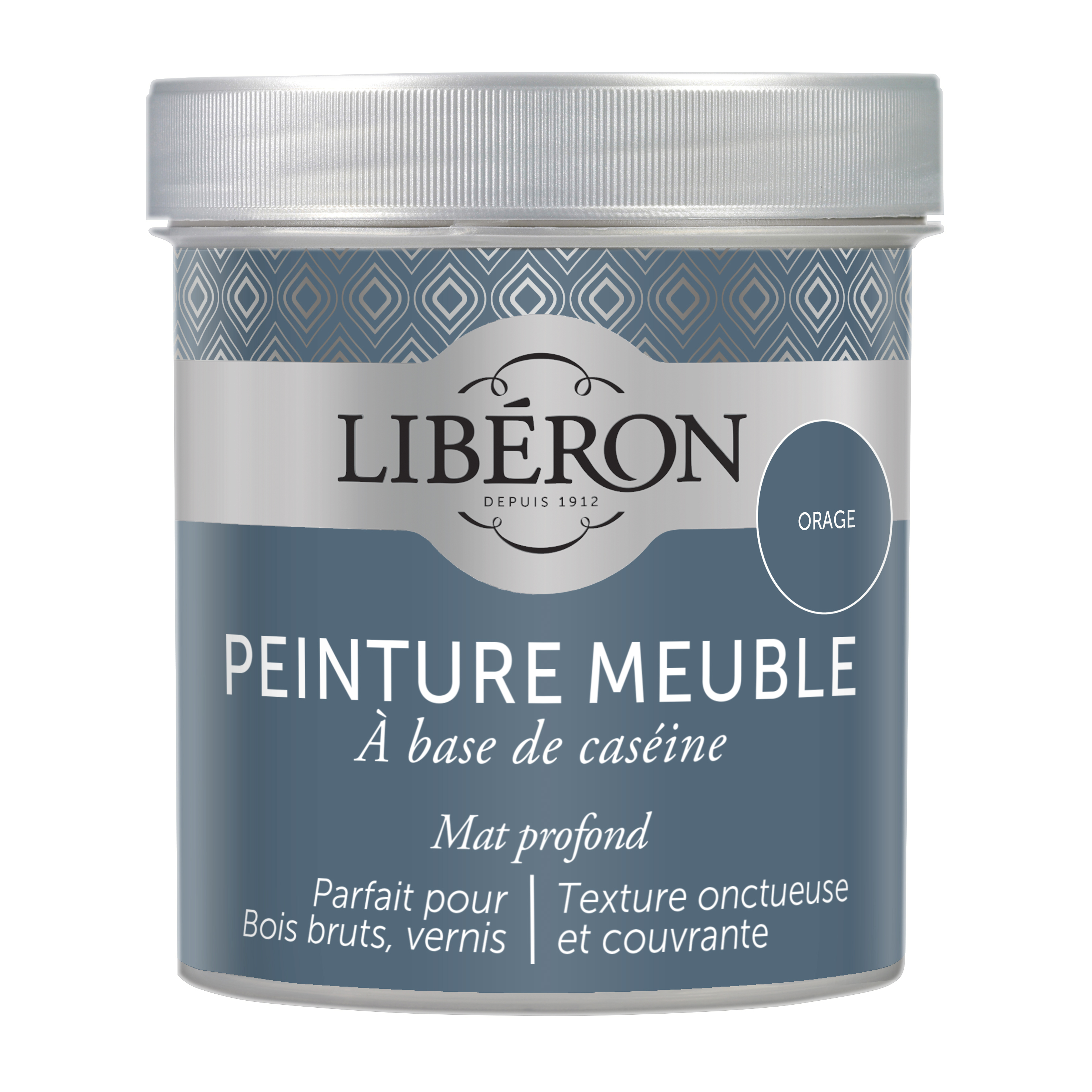 PEINTURE MEUBLE À BASE DE CASÉINE ORAGE 500ML